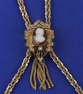 Victorian 14kt Gold Chain and Slide