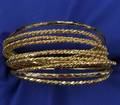 Seven 18kt Gold Bangle Bracelets