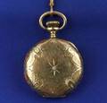 Ladys 14kt Gold Hunting Case Pocket Watch