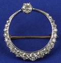 Edwardian Diamond Circle Brooch