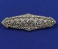 Art Deco Platinum and Diamond Brooch