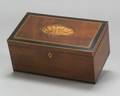 Mahogany Inlaid Sewing Box
