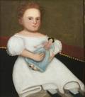Zedekiah Belknap New England 17811858 Child in White with Doll