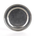 New York pewter plate ca 1775
