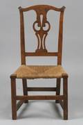 Chippendale Maple Carved Side Chair