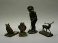 Four Assorted Bronze Figures