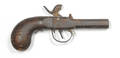 Belgium single shot percussion pistol