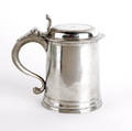 New York pewter tankard ca 1760