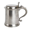 New York pewter tankard ca 1775
