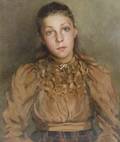 Carl Gordon Cutler American 18731945 Portrait of a Young Girl