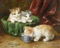 Alfred Arthur Brunel de Neuville French ac 18791907 A Cup of Milk
