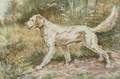 Edmund Henry Osthaus American 18581928 On the Scent A Hunting Dog