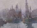 Harry Aiken Vincent American 18641931 Lifting Fog Rockport