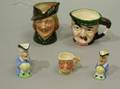 Five English Ceramic Toby Jugs