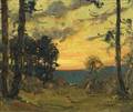 F Mortimer Lamb American 18611936 Sunset