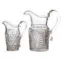 American Colorless Flint Glass Pitcher  Creamer