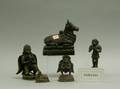 Eleven Assorted Asian Cast Bronze Figures