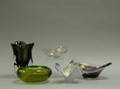 Five Pieces of Contemporary Art Glass