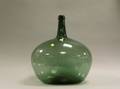 Blown Green Glass Demijohn