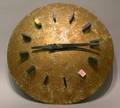 Hozheimers Faux Patinated Aluminum Dome Wall Clock