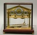 Cased Reproduction Brass Congreve Clock