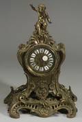 Louis XV Style Bronze Mantel Clock
