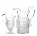 Bellflower Colorless Water Pitcher  Creamer