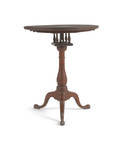 Pennsylvania walnut candlestand ca 1790