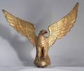 Gilded and Molded Copper Eagle Architectural Element