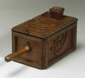 Tramp Art Oddfellows Ballot Box