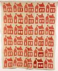 Cotton Patchwork Schoolhouse Quilt
