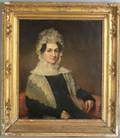 Attributed to John Wesley Jarvis Philadelphia Baltimore New York City 17801840 Portrait of Maria McKesson
