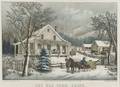 Currier  Ives publishers American 18571907 The Old Farm House