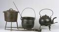 Group of Early Iron Hearth Items