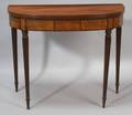 Federal Mahogany Inlaid Card Table