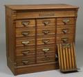 Walnut Shannon Filing Cabinet By Schlich  Field