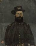 Whole Plate Tintype Of Gen Hartwell K Jones CSA