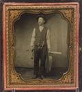 Tintype of a Carpenter