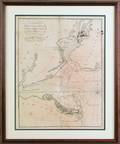 Early engraved Chart of New York Harbor