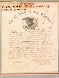 Civil War discharge for Charles Winter Co B