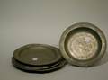 Six Pewter Dishes