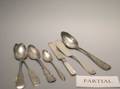 Thirtythree Pieces of Sterling and Coin Silver Flatware
