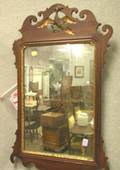 Chippendale Giltwood and Mahogany Mirror