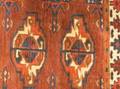 Two Turkoman Rug Items