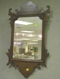 Two Chippendalestyle Mahogany Mirrors