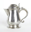 Philadelphia pewter tankard attributed to Love late 18th c
