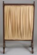 Louis XVI Style Mahogany Firescreen
