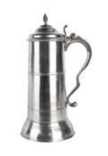 Hartford Connecticut pewter flagon ca 1805