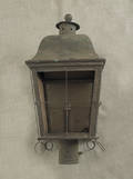 Copper post lantern