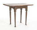 New England Queen Anne maple and pine tavern table ca 1760